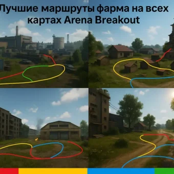 Лучшие маршруты фарма на всех картах Arena Breakout