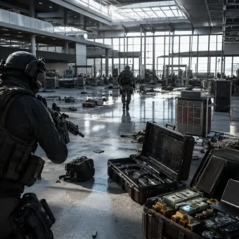 Airport в Arena Breakout Infinite: маршруты, спавны и ценный лут Airport в Arena Breakout Infinite: маршруты, спавны и ценный лут