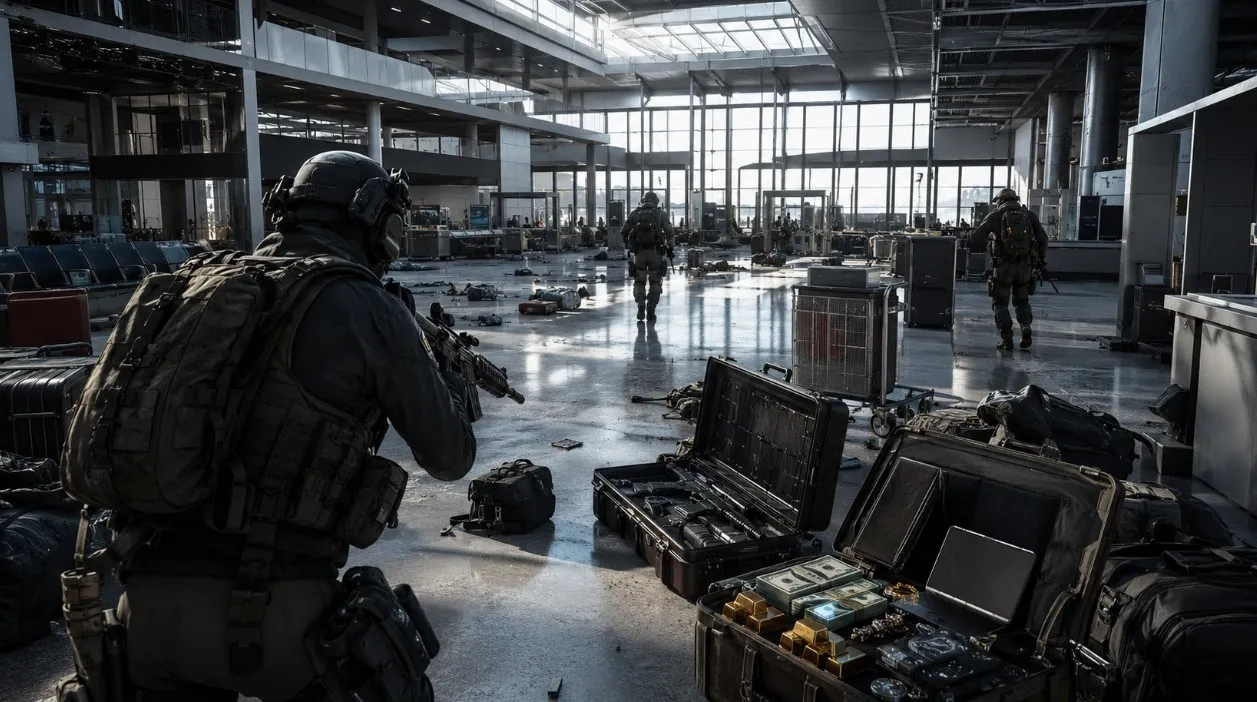 Airport в Arena Breakout Infinite: маршруты, спавны и ценный лут
